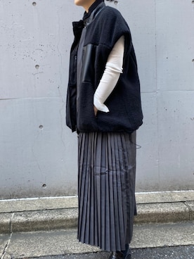 「Risley（リズレー）のアイテム」を使った、増井春妃/masui haruhiさん（レディース・162cm）の秋コーディネート