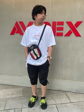 南慎也さん（メンズ・166cm）の夏コーディネート