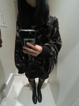 enaaaaaさん（レディース・161cm）の冬コーディネート