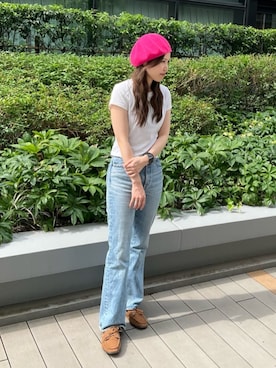 「CA4LA（カシラ）のアイテム」を使った、ca4laさん（レディース・160cm）の夏コーディネート