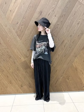 「ハットコーデ」｜ca4laさん（レディース・159cm）の秋コーディネート