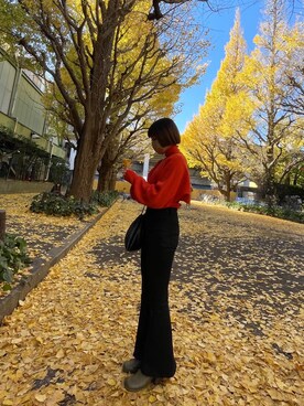 みことさん（レディース・158cm）の冬コーディネート