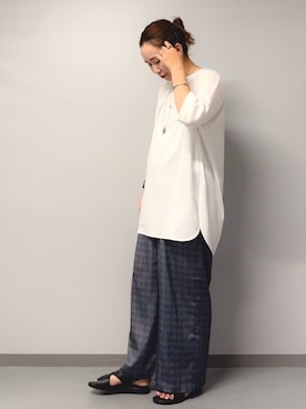 「コレックス」｜hayashiさん（レディース・150cm）の夏コーディネート