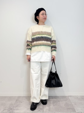 「アイテム（ローファー）」を使った、hayashiさん（レディース・150cm・30代）の秋コーディネート