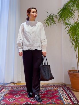 「DRAGON（ドラゴン）のアイテム」を使った、hayashiさん（レディース・150cm）の冬コーディネート