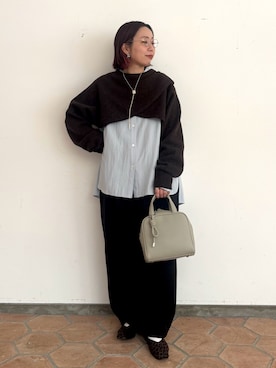 「アイテム（オールインワン・サロペット）」を使った、hayashiさん（レディース・150cm・30代）の秋コーディネート