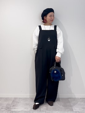 「アイテム（スウェット）」を使った、hayashiさん（レディース・150cm・30代）の秋コーディネート