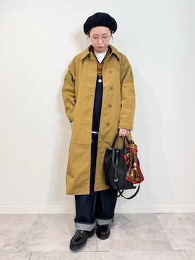 「アイテム（ダウンジャケット/コート）」を使った、hayashiさん（レディース・150cm）の秋コーディネート