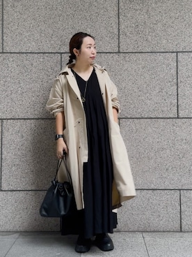 「collex（コレックス）のアイテム（その他アウター）」を使った、hayashiさん（レディース・150cm）の秋コーディネート