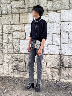 「endevice（エンデヴァイス）のアイテム（パンツ）」を使った、ka__kun56さん（メンズ・180cm）の夏コーディネート