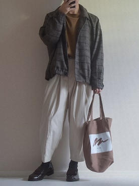 しま🦓さん（メンズ・170cm）の秋コーディネート