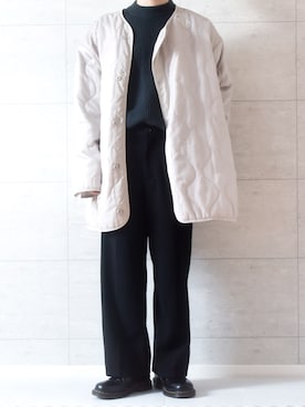 「Dr. Martens（ドクターマーチン）のDr.Martens / ドクターマーチン 1461 3EYE GIBSON SHOE 3ホール ギブソン シューズ ブーツ（ブーツ）」を使った、しま🦓さん（メンズ・170cm）の秋コーディネート