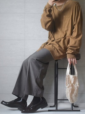 しま🦓さん（メンズ・170cm）の秋コーディネート