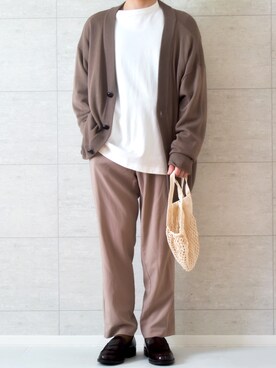 しま🦓さん（メンズ・170cm）の春コーディネート