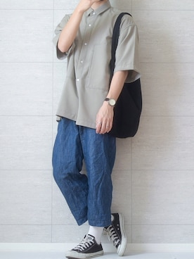 しま🦓さん（メンズ・170cm）の夏コーディネート