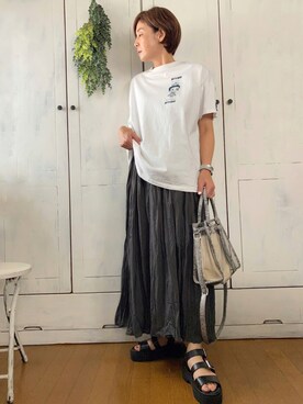 まゆみんさん(レディース・160cm)の夏コーディネート