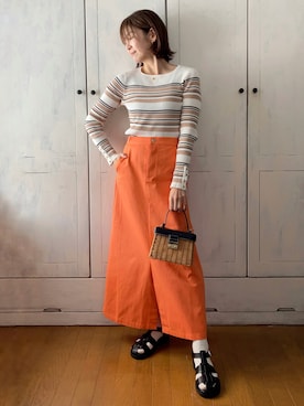 まゆみんさん(レディース・160cm)の春コーディネート