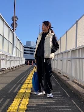 「アイテム（ジャケット/アウター）」を使った、まゆみんさん（レディース・160cm・50代）の秋コーディネート