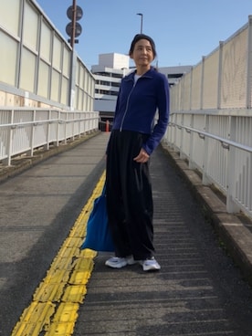 「アイテム（ニットキャップ/ビーニー）」を使った、まゆみんさん（レディース・160cm）の秋コーディネート