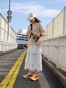 「アイテム（トップス）」を使った、まゆみんさん（レディース・160cm・50代）の冬コーディネート