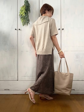 まゆみんさん（レディース・160cm）の夏コーディネート