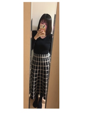 「PROPORTION BODY DRESSING（プロポーションボディドレッシング）のアイテム」を使った、mamさん（レディース・166cm）の冬コーディネート