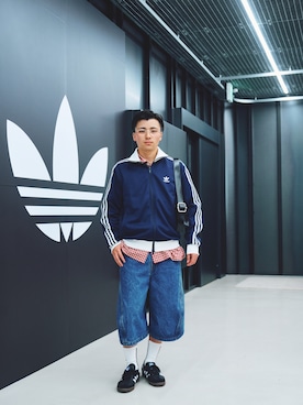 「アイテム（ソックス/靴下）」を使った、SENA YAMASAWAさん（メンズ・165cm）の秋コーディネート