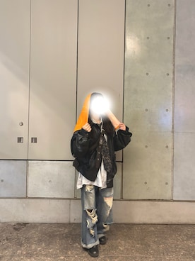 「アイテム（ブルゾン）」を使った、i t o 🐏さん（レディース・152cm）の秋コーディネート