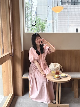 「アイテム（ワンピース/ドレス）」を使った、i t o 🐏さん（レディース・152cm）の夏コーディネート