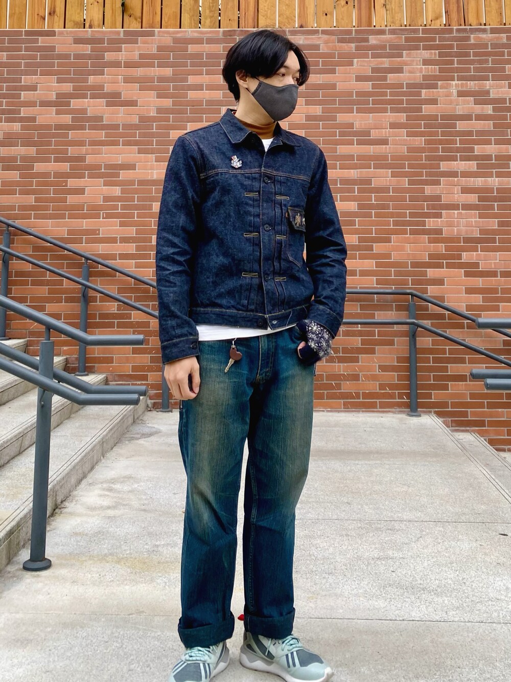 フィネス×グッドイナフデニムショートパンツ 藤原ヒロシ fragment フィネス×グッドイナフデニムショートパンツ 藤原ヒロシ