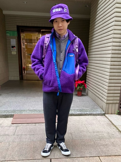 Patagonia フリースジャケット 紫 レトロX patagonia(パタゴニア Patagonia フリースジャケット 紫 レトロX patagonia(パタゴニア