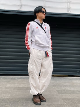 「no brand（ノーブランド）のアイテム（財布/小物）」を使った、Azuma さん（メンズ・168cm）の冬コーディネート