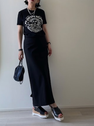 関税*送料込★STELLA MCCARTNEY★スライドサンダル 無地 サテン Stella McCartney】Falabella チェーン スライドサンダル