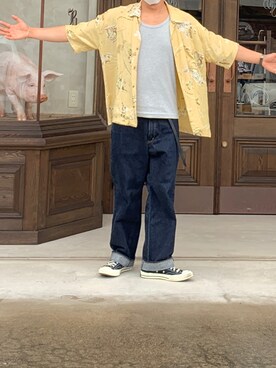 「アイテム（デジタル腕時計）」を使った、mさん（メンズ・171cm・20代）の夏コーディネート