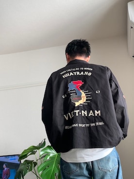 「TAILOR TOYO（テーラートウヨウ）のアイテム（ジャケット/アウター）」を使った、mさん（メンズ・170cm）の冬コーディネート