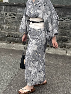 「Scye（サイ）のアイテム」を使った、mさん（レディース・161cm）の夏コーディネート