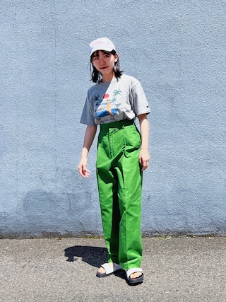6（ロク）の「＜6(ROKU)＞TUCK PANTS/パンツ（その他パンツ