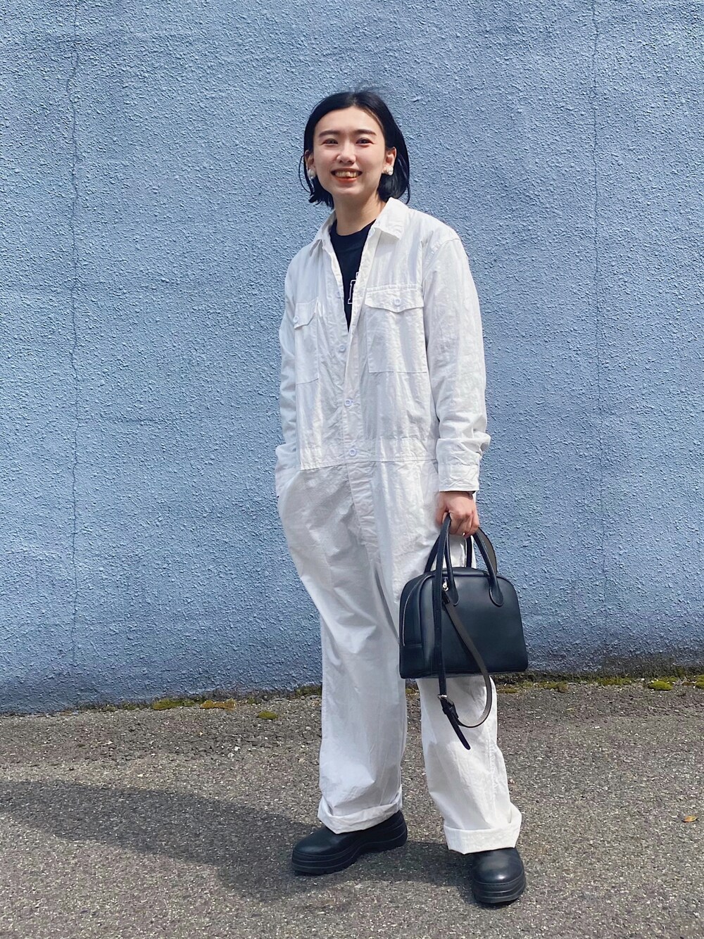 ma---ri｜Yarmoのオールインワン・サロペットを使ったコーディネート 
