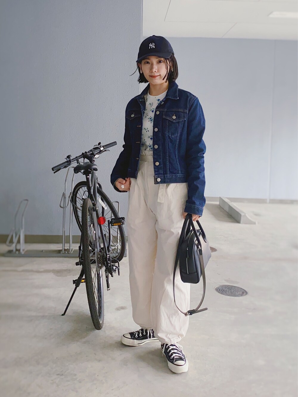 HOLIDAY（ホリデイ）の「SUPER RIB PUFF L/S TOPS (FLOWER