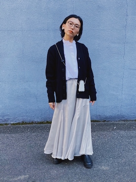「ED ROBERT JUDSON（エドロバートジャドソン）のアイテム」を使った、ma---riさん（レディース・151cm）の秋コーディネート