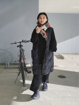 「nicholson and nicholson（ニコルソンアンドニコルソン）のアイテム」を使った、ma---riさん（レディース・151cm）の秋コーディネート