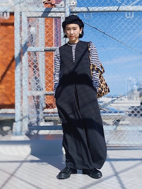 「はじめましてコーデ」｜「アイテム（サロペット/オーバーオール）」を使った、ma---riさん（レディース・151cm）の春コーディネート