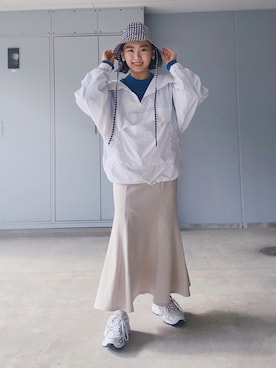 「chambre de charme（シャンブルドゥシャーム）のアイテム（帽子）」を使った、ma---riさん（レディース・151cm）の冬コーディネート