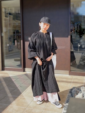 「nicholson and nicholson（ニコルソンアンドニコルソン）のアイテム」を使った、ma---riさん（レディース・151cm）の春コーディネート