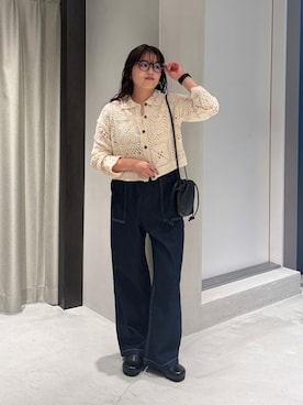 「URBAN RESEARCH DOORS（アーバンリサーチドアーズ）のアイテム（タンクトップ）」を使った、ののさん（レディース・160cm）の秋コーディネート