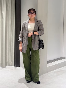 「かぐれ（カグレ）のアイテム」を使った、ののさん（レディース・160cm）の夏コーディネート