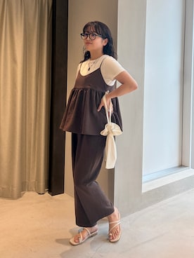 ののさん(レディース・160cm)の夏コーディネート