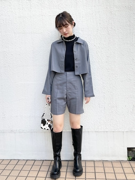 EPIMI ÉPIMMYさん（レディース・164cm）の秋コーディネート