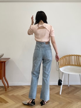 「フレアデニム」｜EPIMI ÉPIMMYさん（レディース・164cm）の夏コーディネート