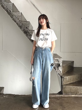 「アツいコーデ全部見せ」｜EPIMI ÉPIMMYさん（レディース・164cm）の夏コーディネート